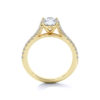 product image of Sasha Primak Pave Diamond Split-Shank Engagement Ring