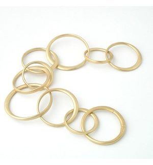 product image of yellow link necklace