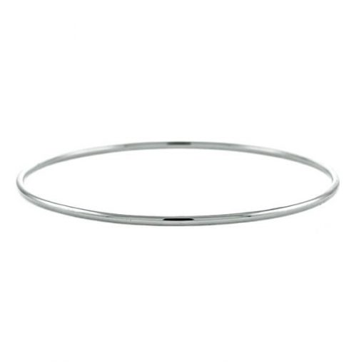product image of white gold bangle from Herco