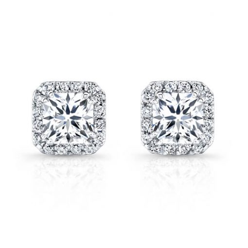 product image of halo diamond earrings from Ideal2