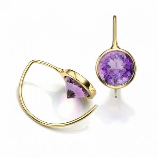 product image of comet huggies with amethyst from Toby Pomeroy