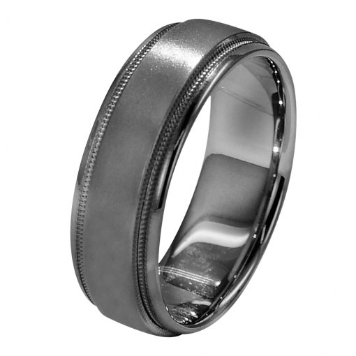 product image of coin edge groove band from Lieberfarb