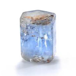 Image of rough sapphire gemstone.