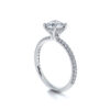product image of diamond accented embrace engagement ring with hidden halo from sasha primak