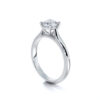 product image of cathedral solitaire engagement ring from sasha primak in platinum