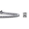 product image of tennis bracelet with heart motif